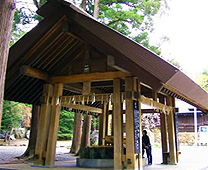 Hokkaido Shrine - Chozuya