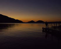 Lake Shikotsu - Beautiful sunset