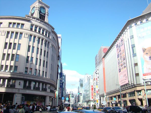 Ginza - street view